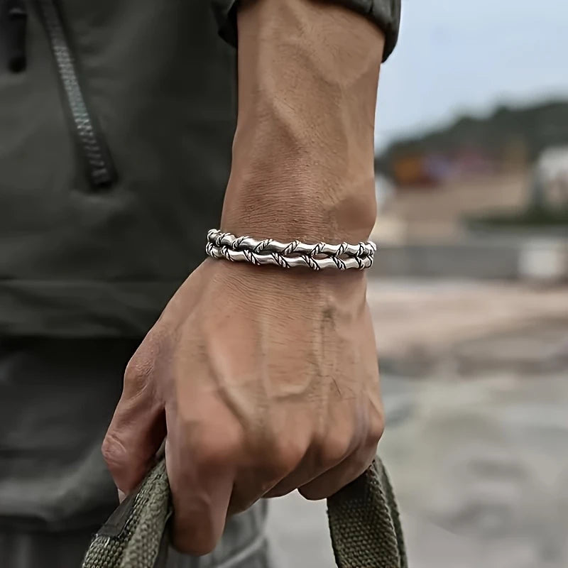 Sert Değil, Net – Çelik Erkek Bileklik
