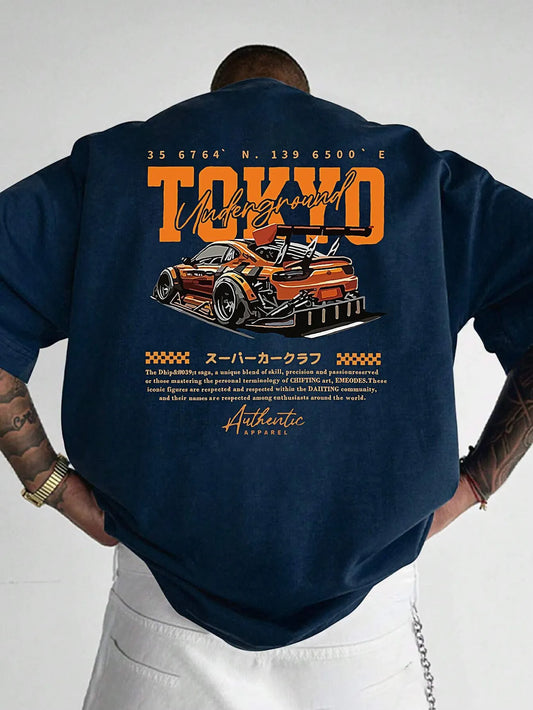 Asfaltın Altında Tokyo Var – Oversize Tişört