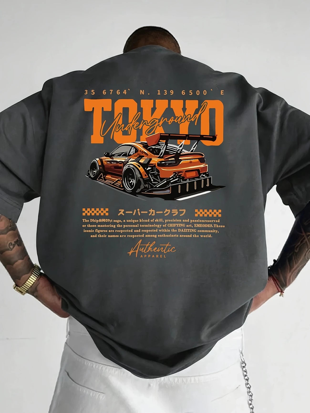 Asfaltın Altında Tokyo Var – Oversize Tişört